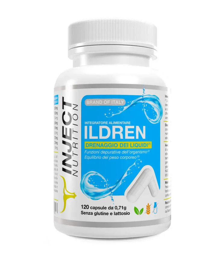Wellness Vita Ildrem integratore 120 capsule drenaggio liquidi