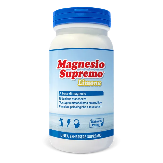 NEWTRITIONS Minerali Magnesio Supremo Limone magnesio 150 g