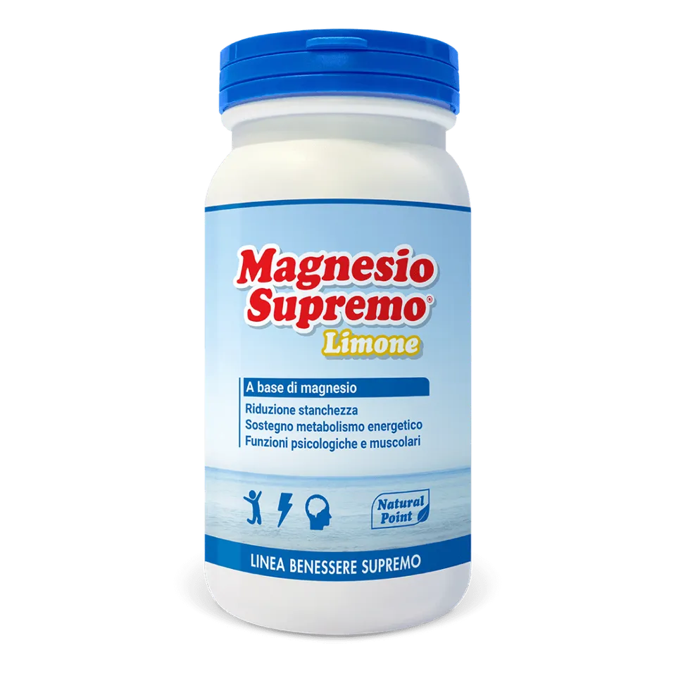 NEWTRITIONS Minerali Magnesio Supremo Limone magnesio 150 g