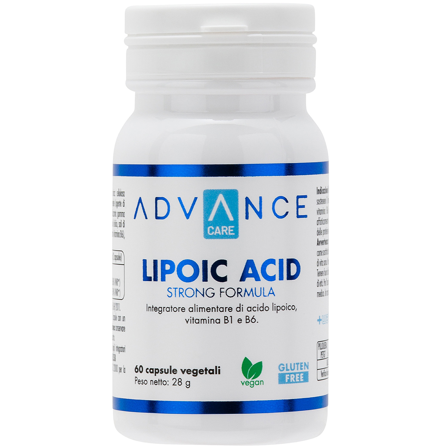 +WATT Advance Care Lipoic Acid Strong Formula acido lipoico