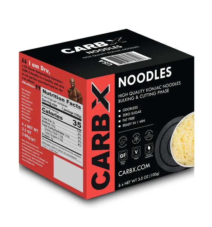 NEWTRITIONS Pasta CarbX Noodles pasta 6x100 g