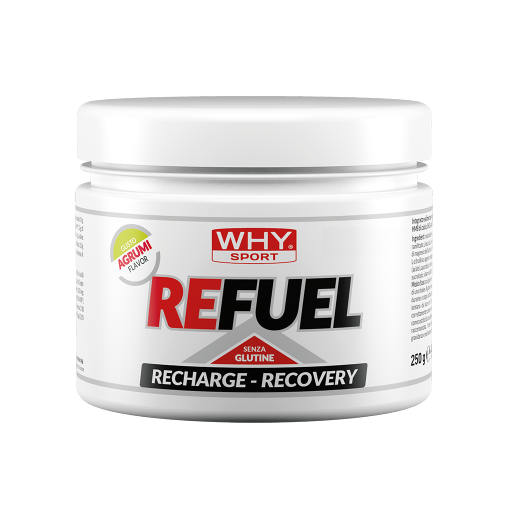 WHY SPORT Post workout REFUEL integratore post workout 250 g agrumi