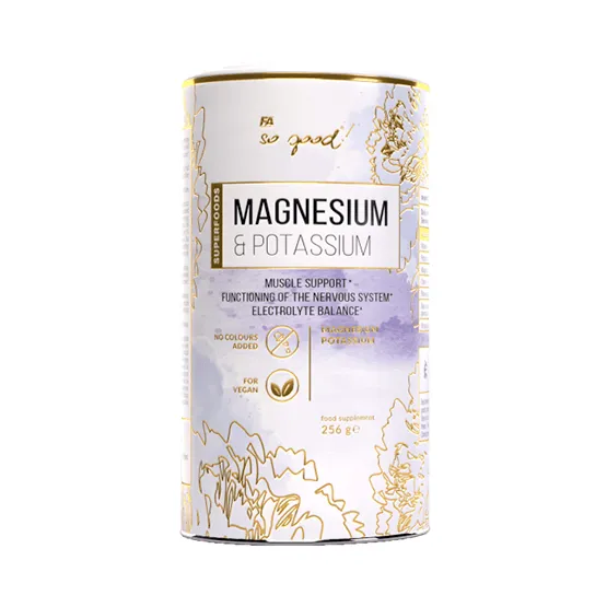 NEWTRITIONS Minerali Magnesio e Potassio – So good! polvere 256 g