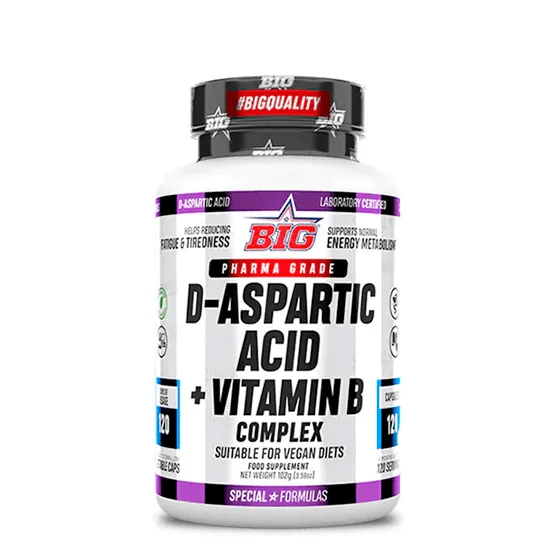 NEWTRITIONS Aminoacidi D-ASPARTIC A +B COMPLEX aminoacidi 120 capsule