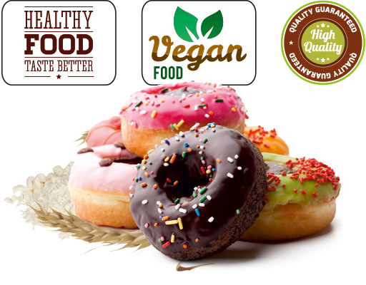 Wellness Farine e Fiocchi Farina di Avena Donuts farina d’avena aromatizzata