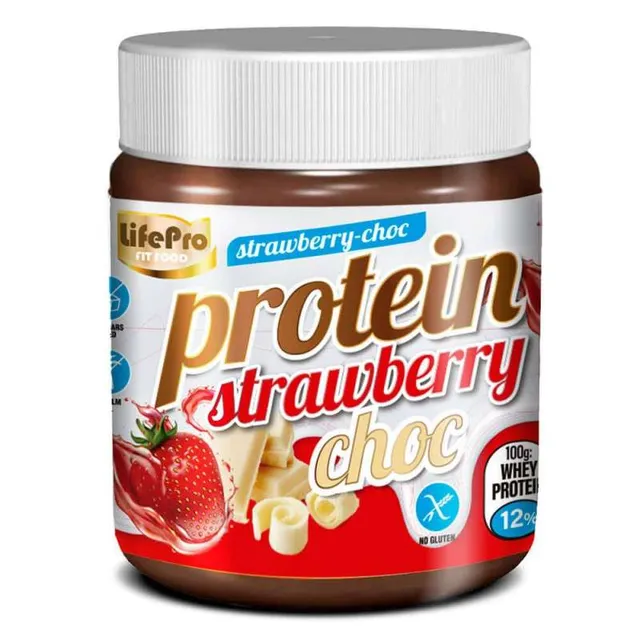 NEWTRITIONS Creme Spalmabili Protein Cream Strawberry Choc 250g proteica