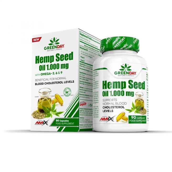 NEWTRITIONS Condizione GreenDay – Hemp Seed Oil capsule 90 cps