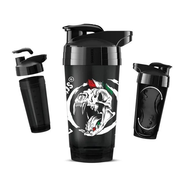 Zoomad Accessori Shaker Zoobelva shaker 700 ml nero miscelazione senza grumi