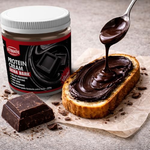 Ultimate Creme proteiche crema proteica fondente extra dark 2x250 g low carb