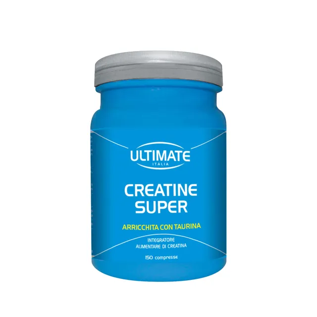Ultimate Creatina Creatine Super creatina con taurina 150 compresse