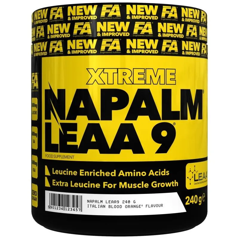 NEWTRITIONS Aminoacidi Napalm LEAA 9 aminoacidi 240 g