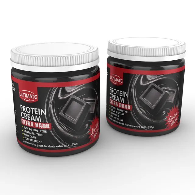 Ultimate Creme proteiche crema proteica fondente extra dark 2x250 g low carb