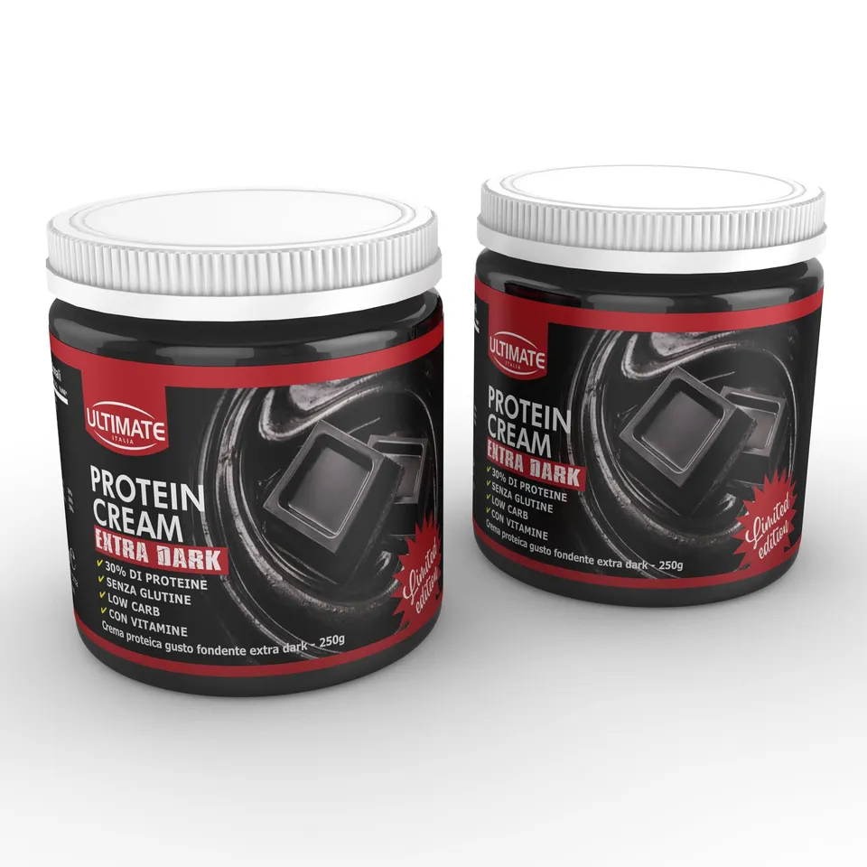 Ultimate Creme proteiche crema proteica fondente extra dark 2x250 g low carb
