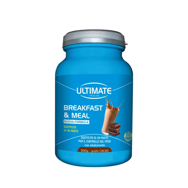 Ultimate Pasti sostitutivi Breakfast & Meal cacao 500 g per controllo del peso