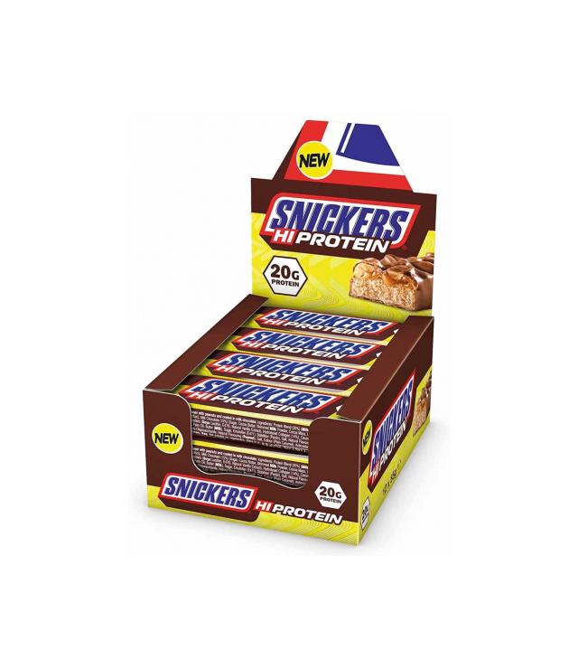 Snickers Barrette Snickers Hi-Protein barretta proteica burro di arachidi