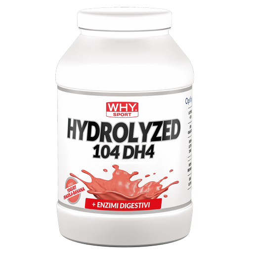 WHY SPORT Proteine HYDROLYZED 104 DH4 proteine idrolizzate 900 g