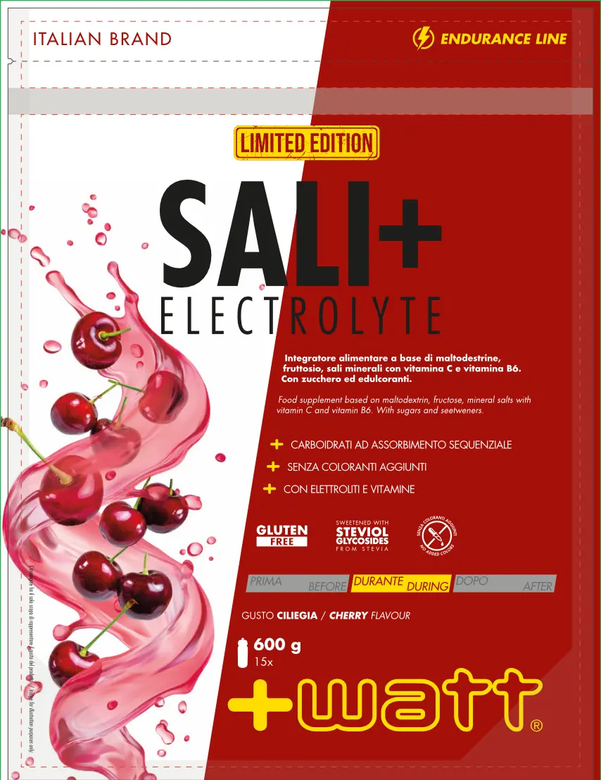 WATT Endurance Line Sali+ Electrolyte elettroliti gusto arancia