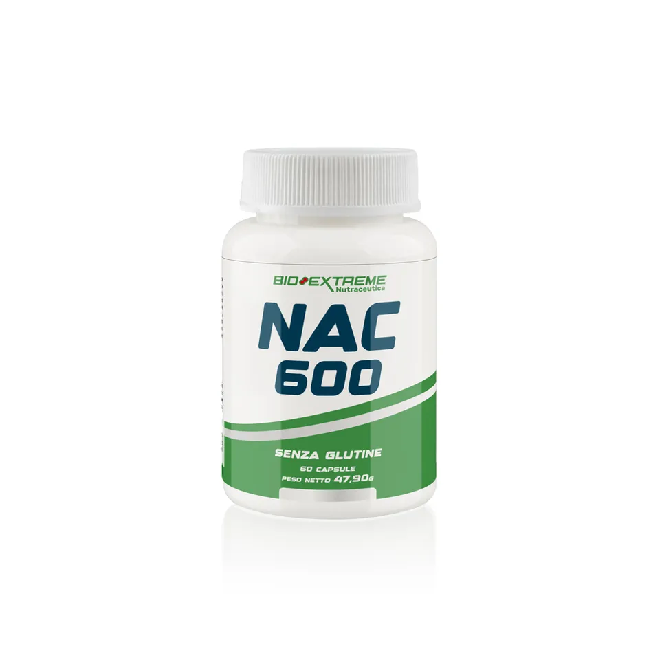 BIOEXTREME Brucia Grassi NAC 600 integratore 600 mg per capsula