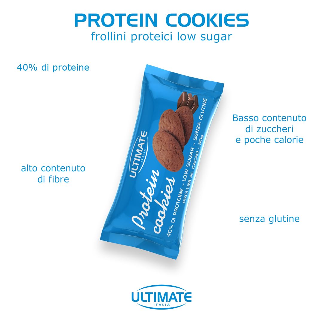 Ultimate Snack Protein Cookies biscotti proteici al cacao