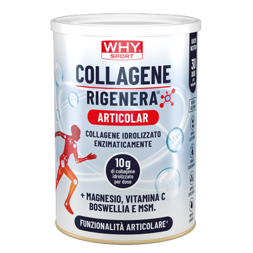 WHY SPORT Supplementi COLLAGENE RIGENERA® ARTICOLAR NEUTRO 336 g collagene