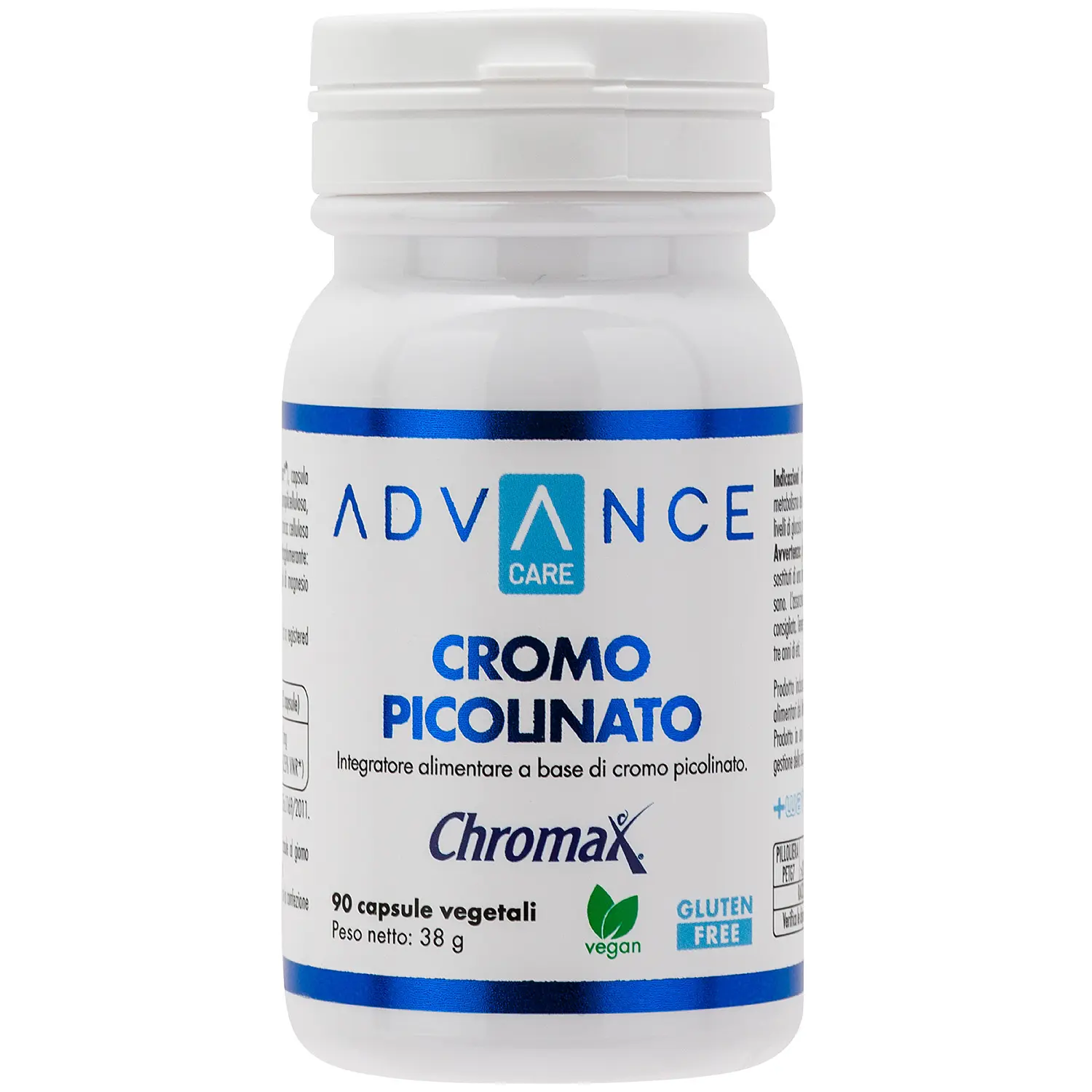 +Watt Advance Care Cromo Picolinato integratore metabolismo