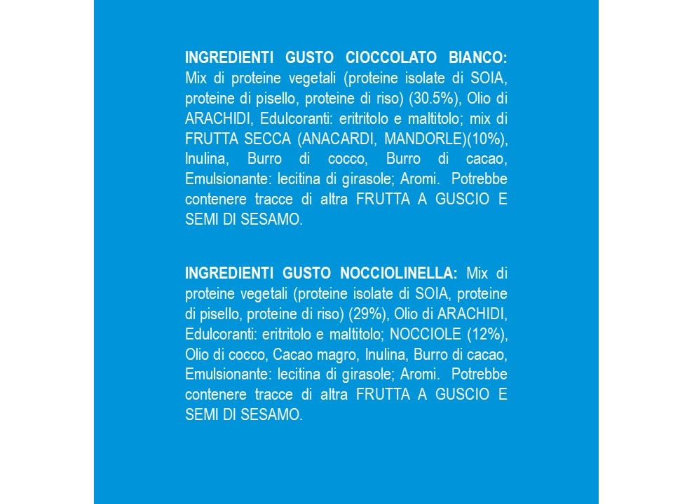 Ultimate Creme proteiche 2 protein cream gusti misti 2x250 g vegane senza glutine