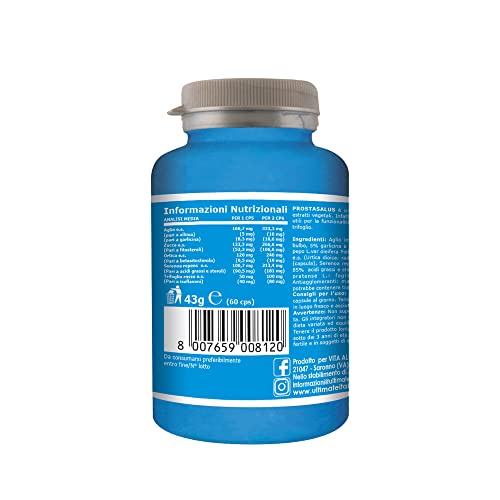 Ultimate Fitoterapici Prostasalus integratore 43 g per la prostata