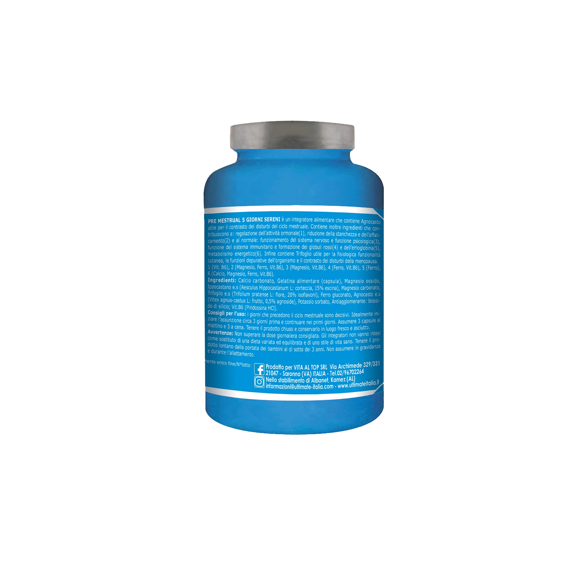 Ultimate Fitoterapici Pre Mestrual integratore premestruale 36 capsule