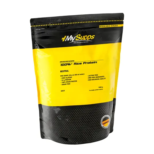 NEWTRITIONS Proteine 100% Rice Protein proteine 1 kg di riso