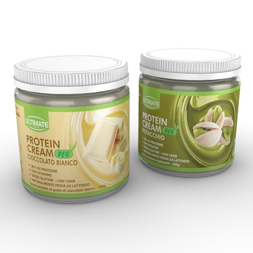 Ultimate Creme proteiche Protein Cream crema proteica veg 2x250 g senza glutine
