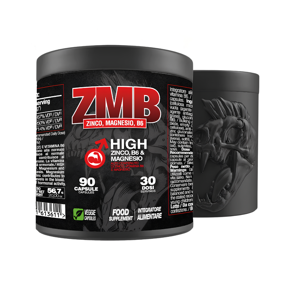 Zoomad Capsule ZMB - Zinco, Magnesio e Vitamina B6 90 capsule