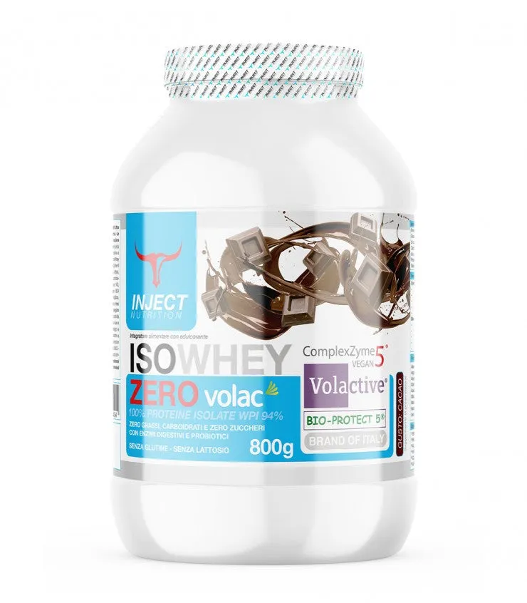 Wellness Proteine Iso Whey ZERO Volac® proteine isolate Cioccolato