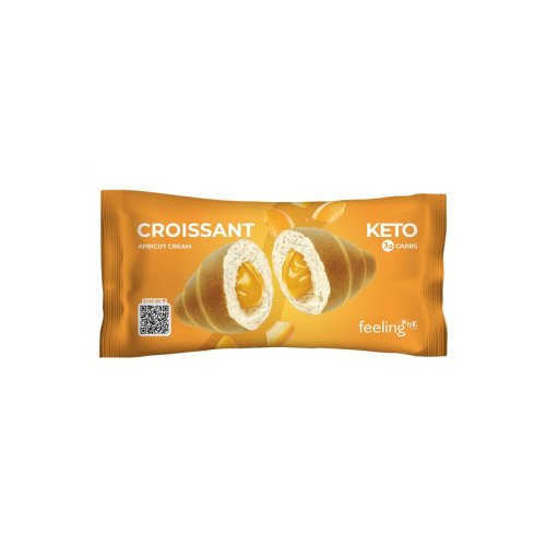 Wellness Food Keto Croissant Ripieno Albicocca croissant keto 50 g