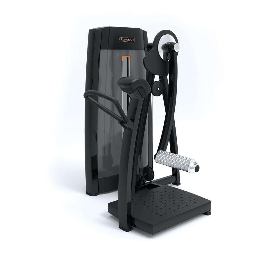 NEWTRITIONS Attrezzatura per l'Allenamento Gluteus Machine macchina glutei pacco pesi 180 kg