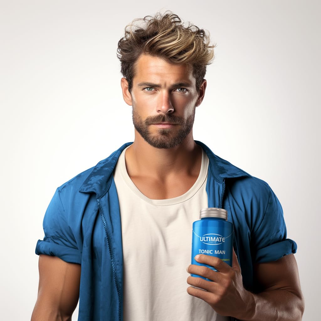 Ultimate Stimolatori Tonic Man integratore maca arginina 80 compresse