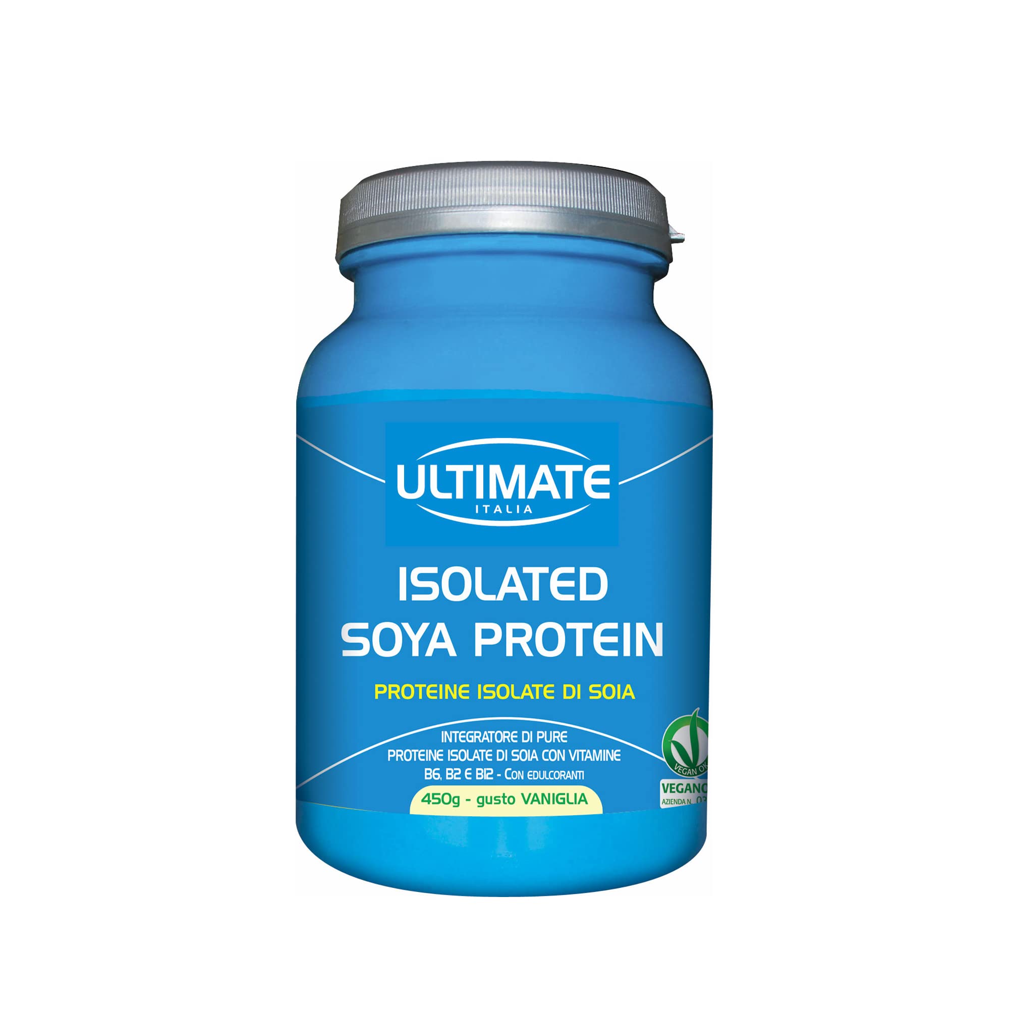 Ultimate Proteine Isolated Soya Protein proteine Cacao 21 porzioni vegane