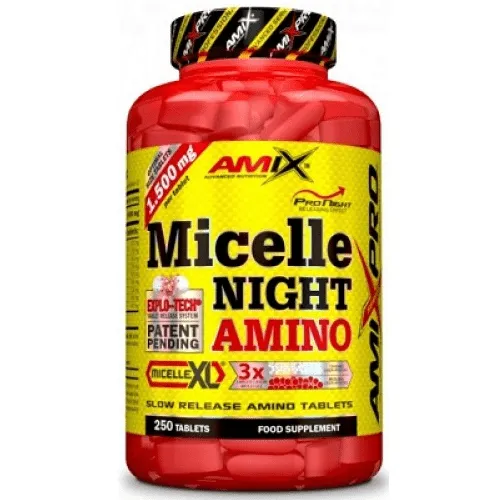 NEWTRITIONS Aminoacidi Micelle Night Amino integratore 250 capsule peptidi di caseina