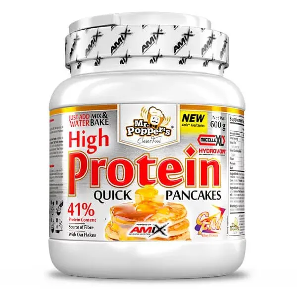 NEWTRITIONS Preparati Mr. Popper’s – High Protein Pancakes 600g preparato