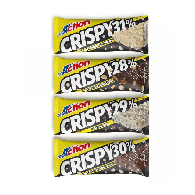 Wellness Barrette CRISPY BAR barretta proteica Cioccolato e Cocco 40 g croccante