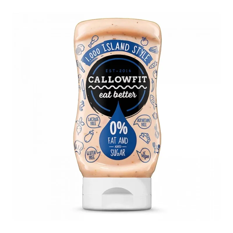 NEWTRITIONS Salse e Condimenti Salsa 1.000 Island Style salsa 300 ml
