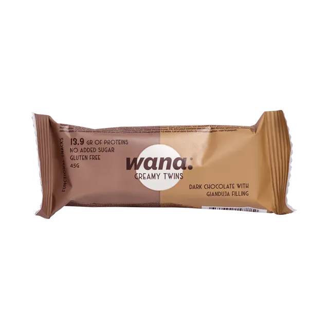 NEWTRITIONS Barrette Creamy Twins barretta cioccolato fondente 45g