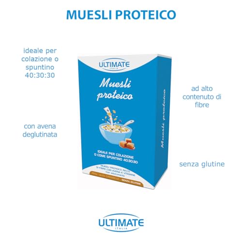 Ultimate Snack Muesli proteico caramello muesli