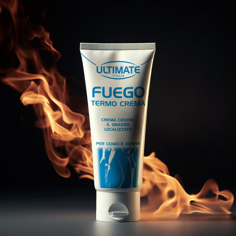 Ultimate Fitoterapici Fuego Termo Crema 200 ml per inestetismi da grasso localizzato