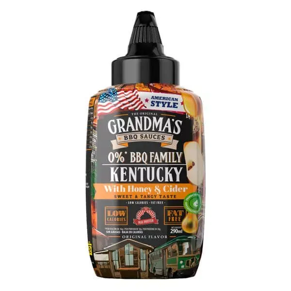 NEWTRITIONS Salse e Condimenti Salsa Grandma’s BBQ – Kentucky salsa barbecue 290 ml