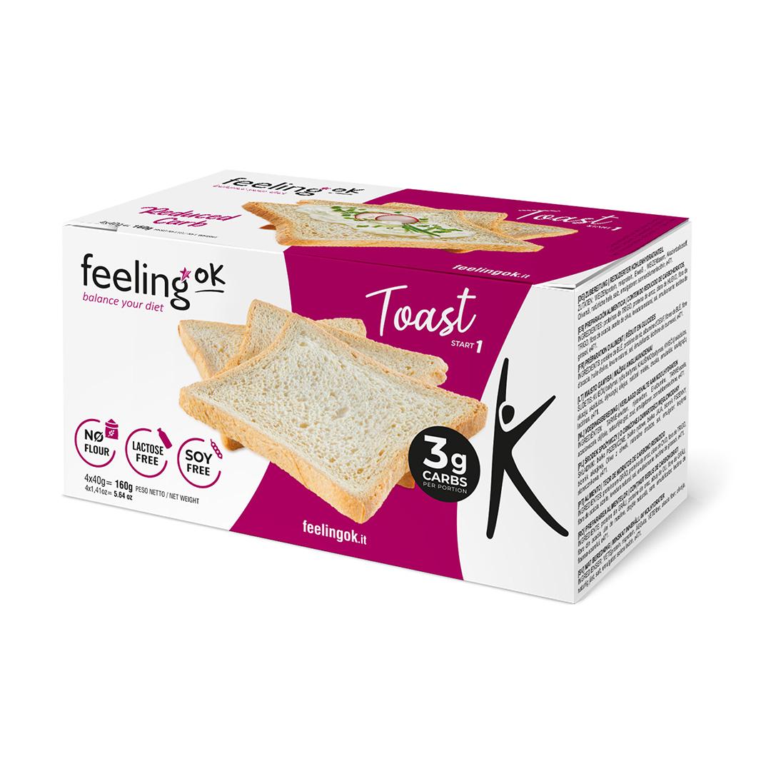 NEWTRITIONS Pane e prodotti da forno Toast Naturale 160g