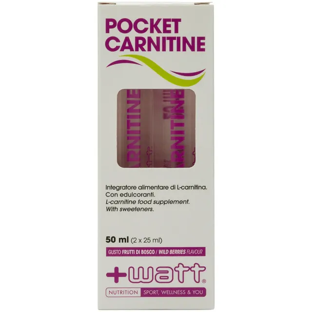 + WATT Wellness Line Pocket Carnitine integratore liquido 1000 mg