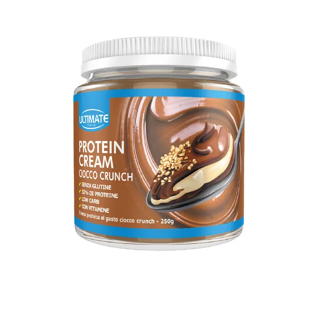 Ultimate Creme proteiche crema proteica Ciocco crunch 250 g low carb