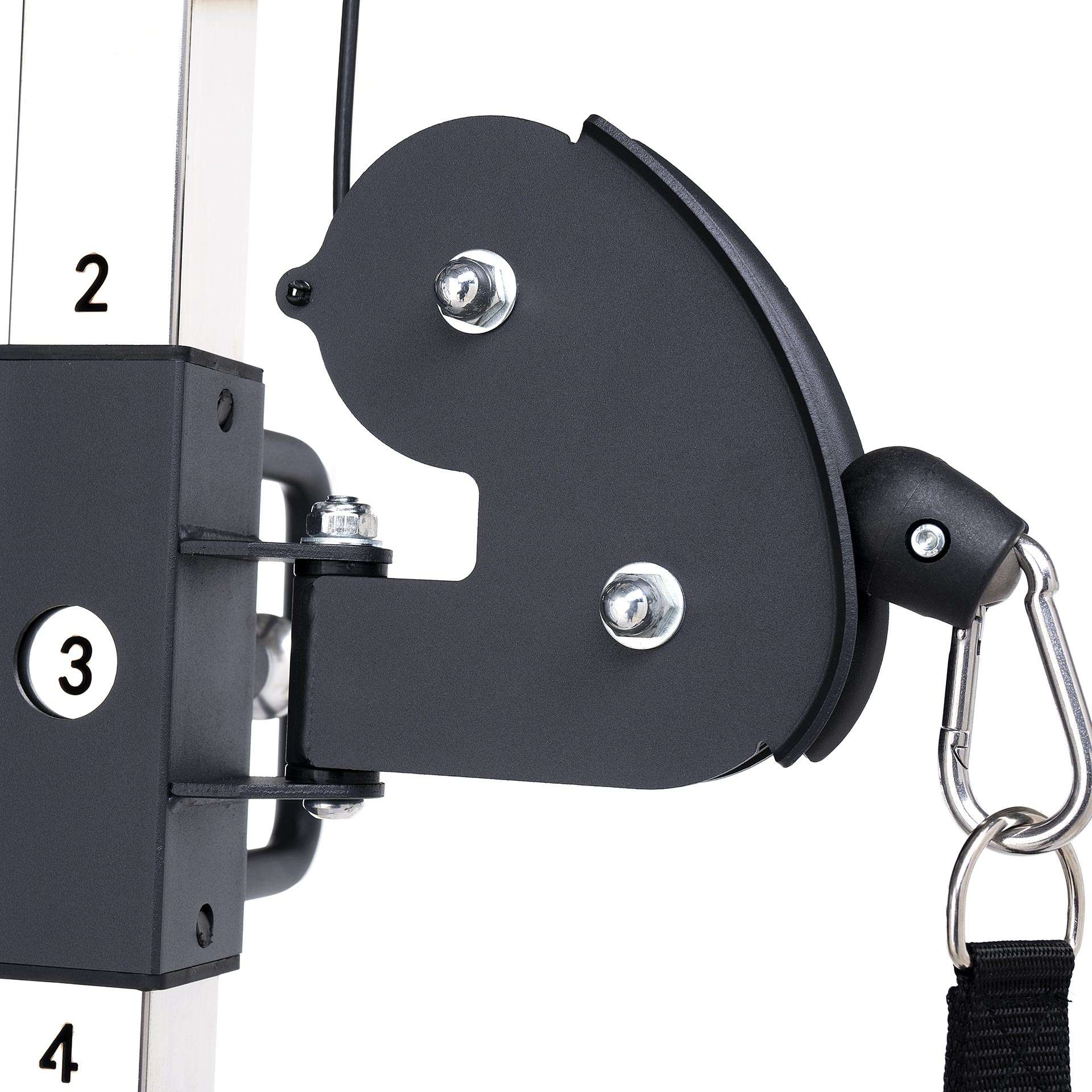 NEWTRITIONS Attrezzatura per l'Allenamento Cable Cross Rack Pro macchina cavi 180 kg