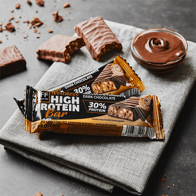 NEWTRITIONS Barrette High Protein Bar – Cioccolato Fondente barretta 40g gusto fondente