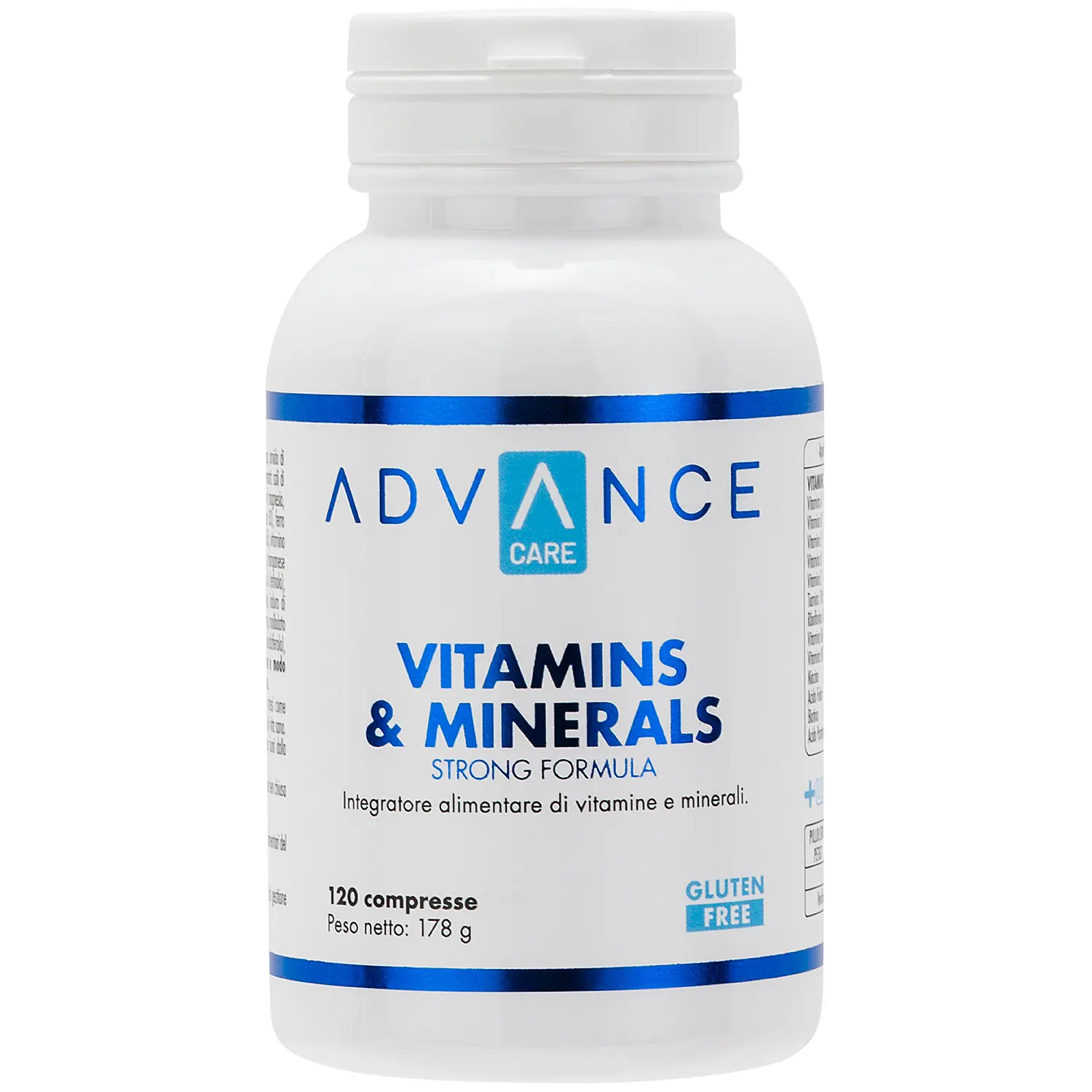 + WATT Advance Care Vitamins&Minerals Strong Formula multivitaminico